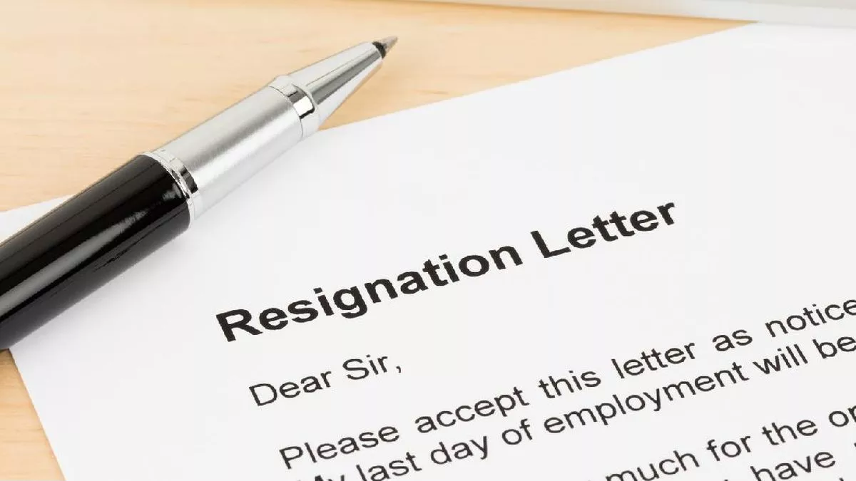 contoh surat pengunduran diri