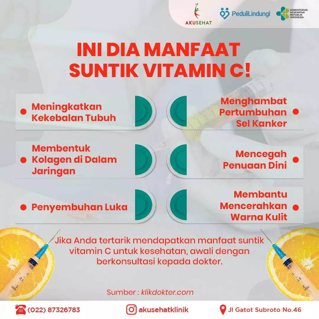 Manfaat Suntik Vitamin C