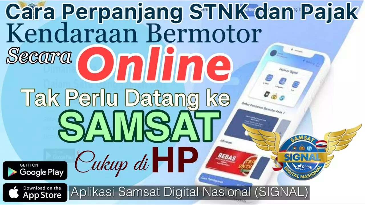 Bayar STNK Online