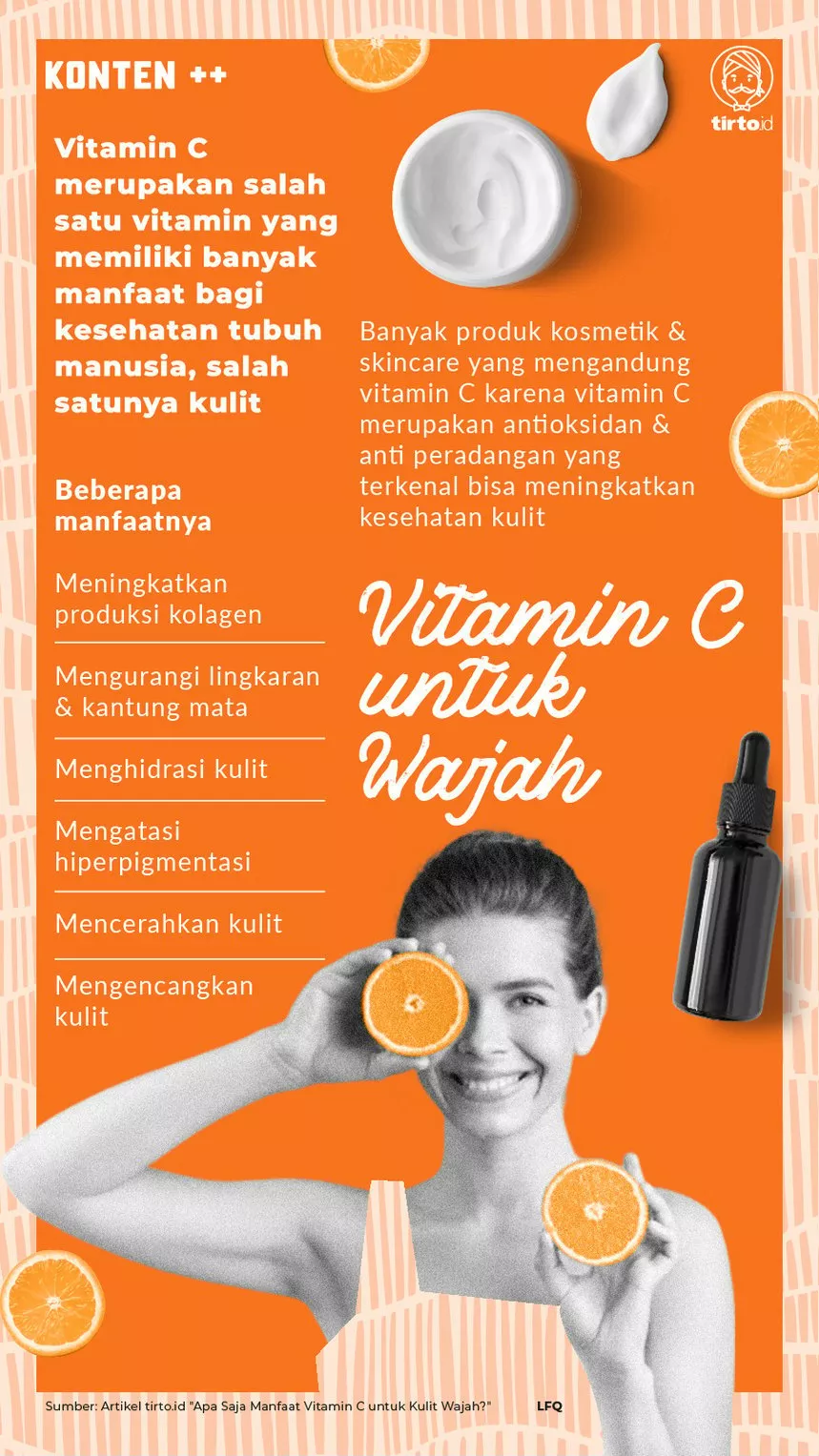 Manfaat Vitamin C Untuk Wajah
