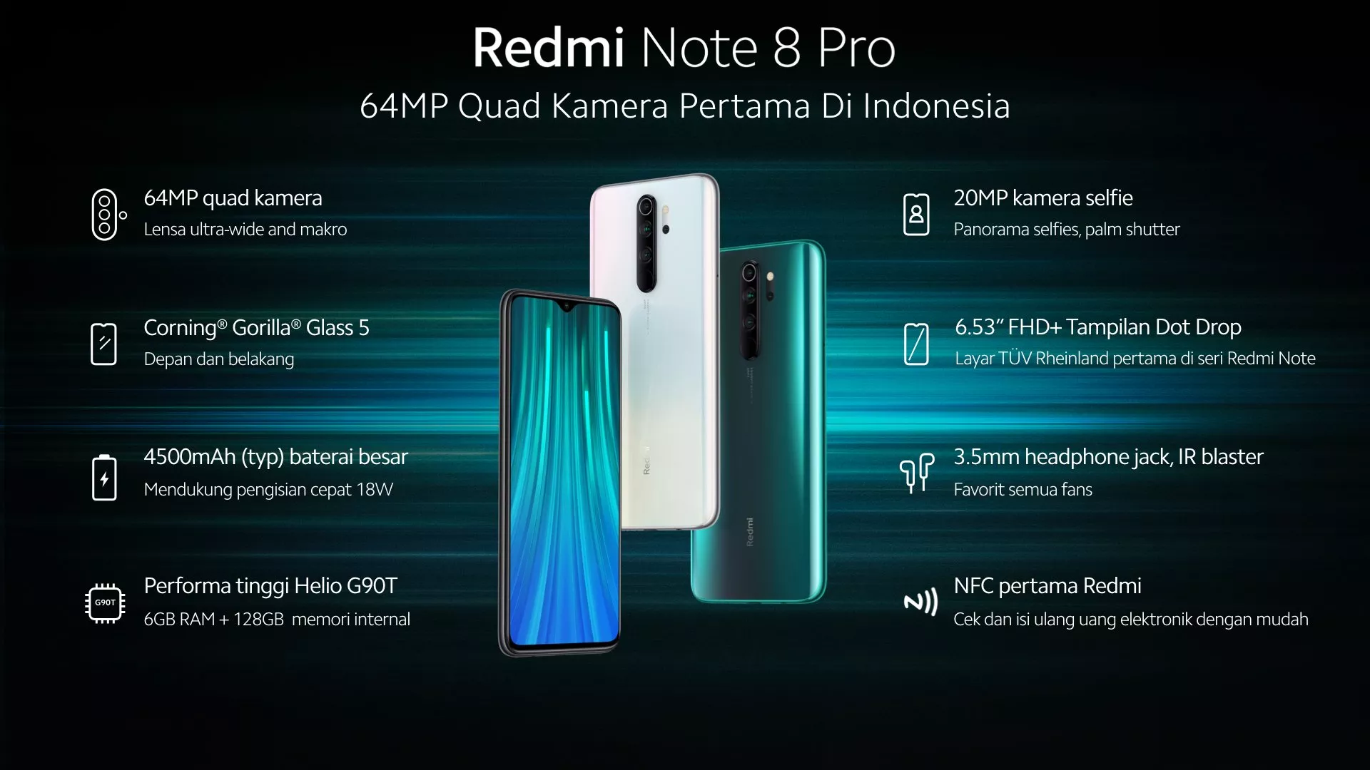 spesifikasi Redmi Note 8