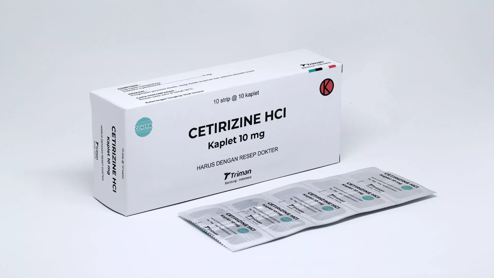 Obat Cetirizine Hcl